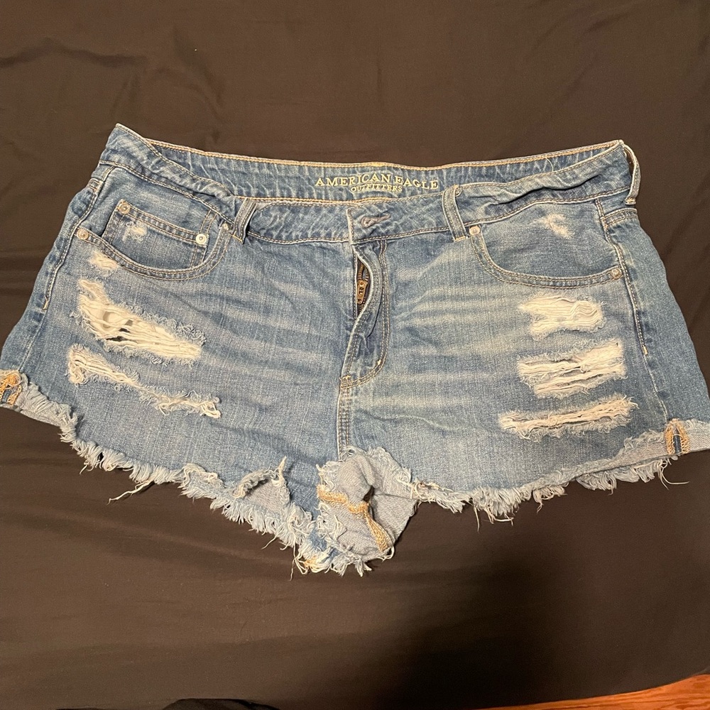 American eagle denim shorts